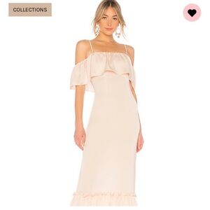 NWT LPA Tiered Ruffle Gown